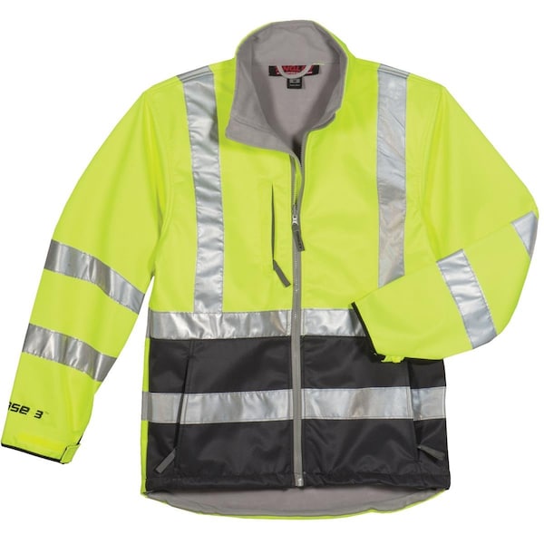 Tingley Tingley Phase 3 ANSI Class 3 Soft-Shell Hi-Vis Jacket - J25022.LG