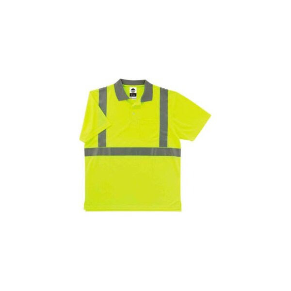 Ergodyne GloWear 8295 Class 2 Polo Shirt, Lime, 4XL - 21648