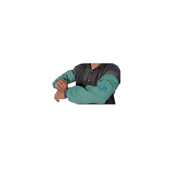 Weldas Sleeves, Visual Green, 9 Oz. Fr-7A Flame Retardant 9 Oz Cotton, 21" - 33-7321