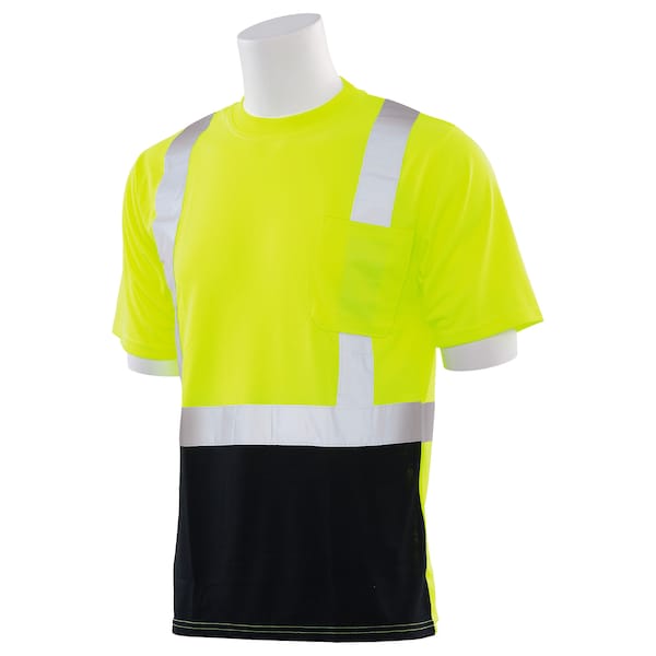 Deltaplus Safety Vest, Break-Away, Hi-Viz, Lime, 5XL - 63253