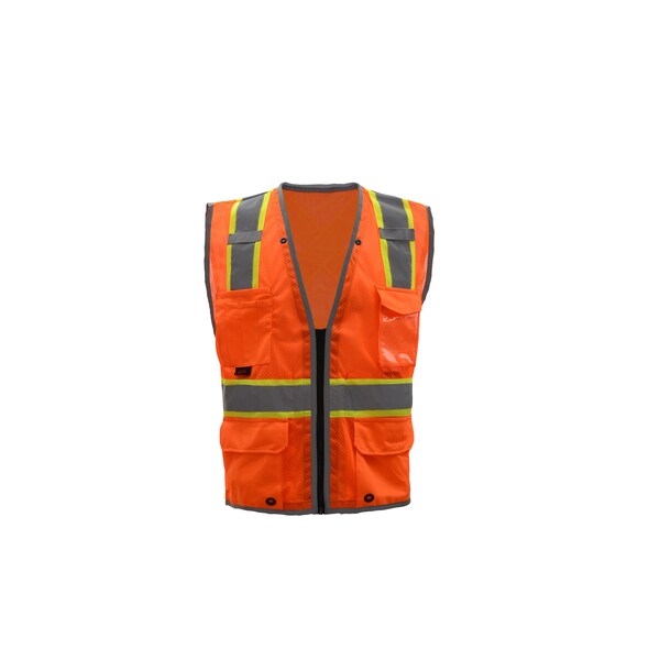 Gss Safety Hype-Lite Class 2 Safety Vest w/Rflctn - 1602-3XL