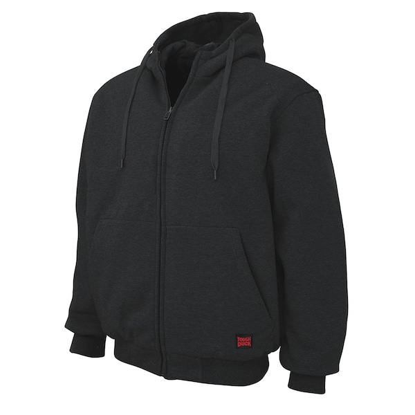 Tough Duck Insulated Hoodie, WJ081-BLACK-L - WJ081