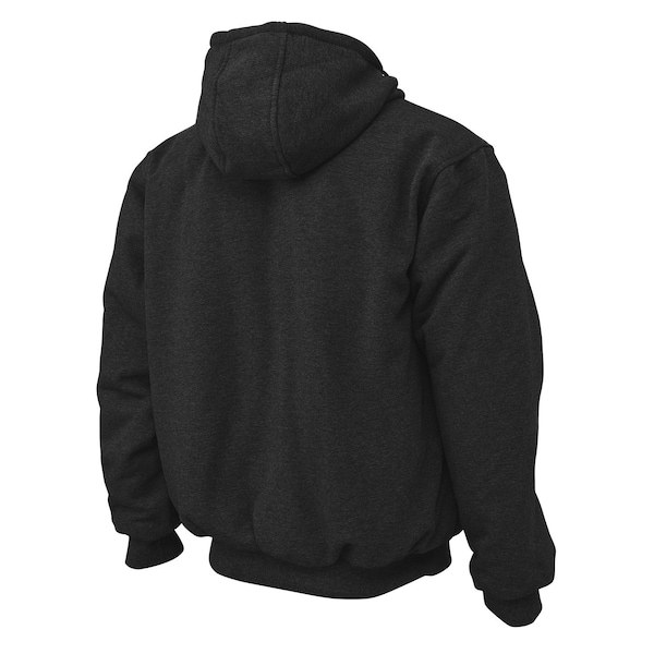Tough Duck Insulated Hoodie, WJ081-BLACK-L - WJ081