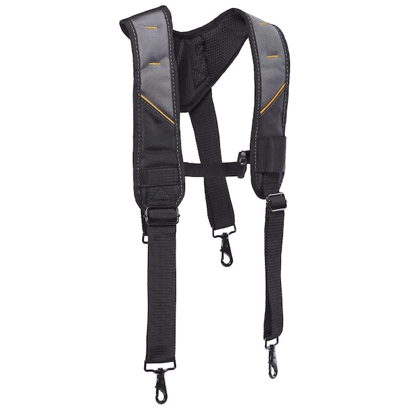Toughbuilt ToughBuilt 1.18 in. L X 6.3 in. W Nylon Suspenders Black/Gray 1 pair - TB-CT-51P-2BES