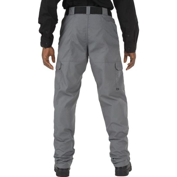5.11 Men's Tactical Pants, 34 in, Storm, PTFE Treated 65%/35% Poly Cotton/Ripstop - 74273