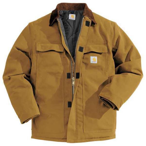 Carhartt Men's Brown Cotton Duck Coat size 2XLT - C003-BRN XXL TLL