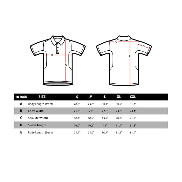 Condor Outdoor Products PERFORMANCE TACTICAL POLO, BLACK, L - 101060-002-L