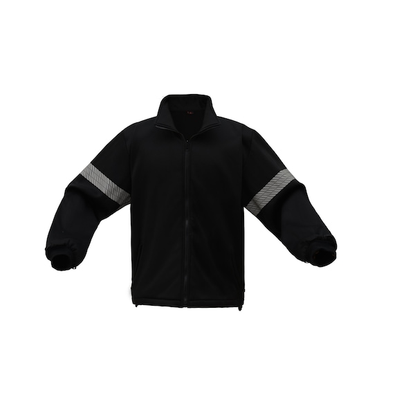 Gss Safety Hi-Vis Rain Coat, 300D Rip Stop Polyester, Class 3 Lime/Black, 2XL/3XL - 6501-2XL/3XL