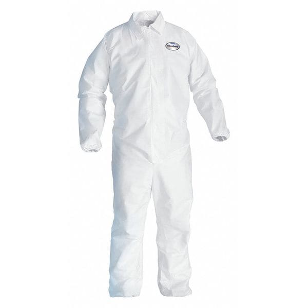 Kleenguard Protection Coverall, ToGo Pack, XL, Elastic, XL, 25 PK - 37696