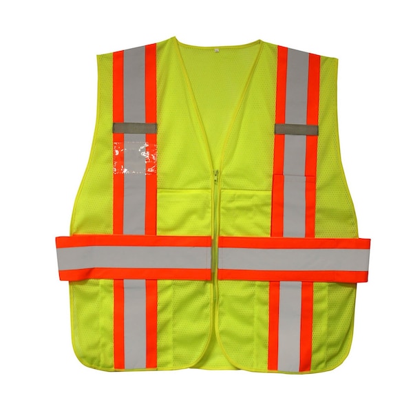 Cordova COR-BRITE Expandable Safety Vest, Class 2 - Lime, 2XL-5XL - VS291P2XL/5XL