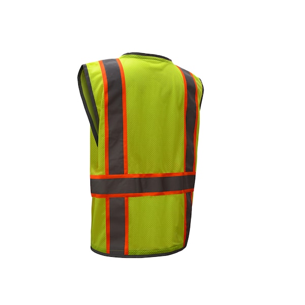 Gss Safety ONYX Surveyors Safety Vest, Black, 2XL - 1513-2XL