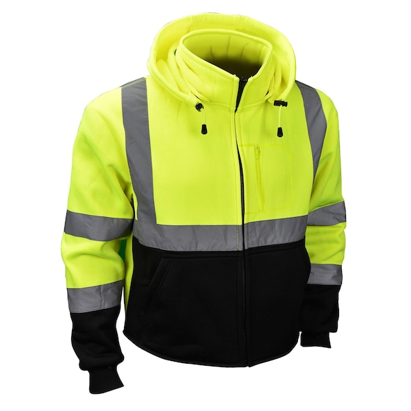 Radians Radians Color Blocked Hooded Sweatshirt w/Removable Hood - SJ32-3ZGS-2X