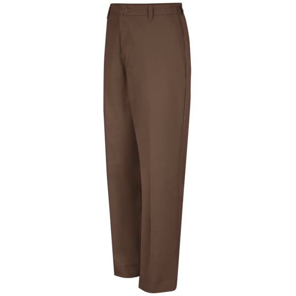 Red Kap Men's Mens Side Elastic Pant, 36, Brown, Cotton/Polyester - PT60BN 36 30