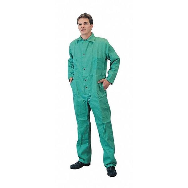 Tillman Coveralls, M, 32 in Inseam, FR-7A(R), Snaps - 6900M
