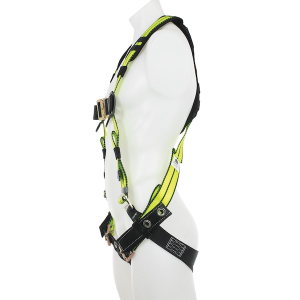 Werner Blue Armor 2000 Hi-Viz Positioning Harne - H132004XHV