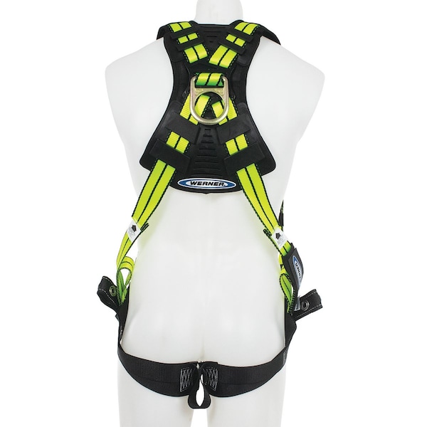 Werner Blue Armor 2000 Hi-Viz Positioning Harne - H132004XHV