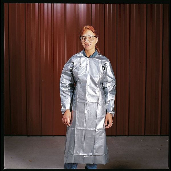 Honeywell North Coat Apron, Silver, 50 In. L - SSCA/M