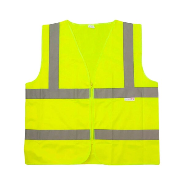 Safe Handler Child Reflective Safety Vest, X-large, Yellow(10-Pack) - BLSH-ES-XL-SV1Y-10