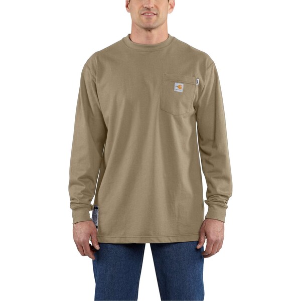 Carhartt FR Force Cotton LS T Shirt - 100235-250