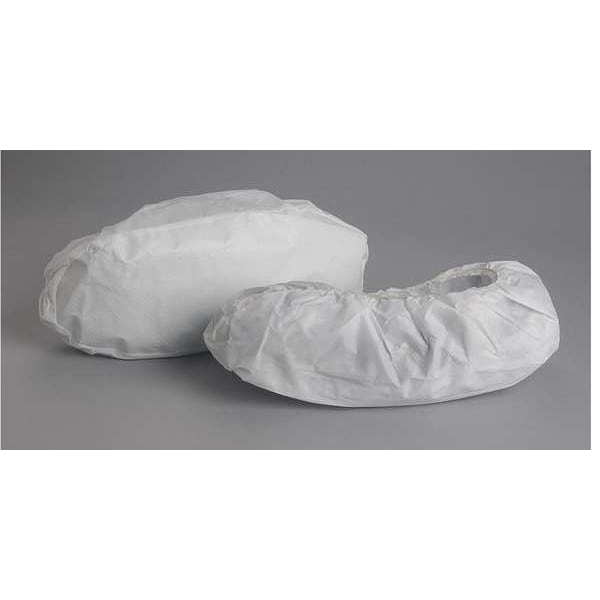Alpha Pro Tech Disposable Shoe Covers, Polypropylene, White, Slip Resistant Sole: Yes , XL - SH-E1W13-BH