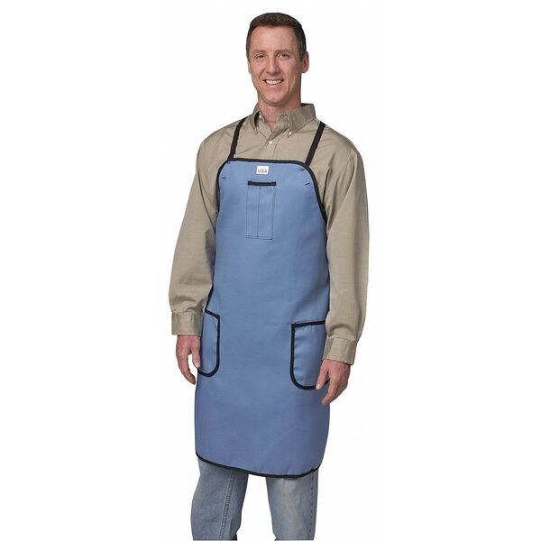 Karewear Shop Apron, Blue, Cotton Twill - 524MB