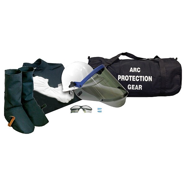 Chicago Protective Apparel Arc Flash Coat and Legging Kit, Navy, XL - AG12-CL-XL-NG