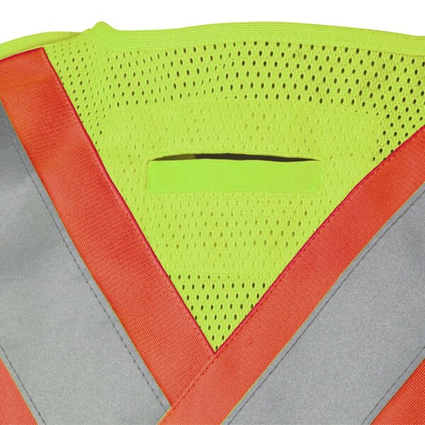 Pioneer Break Away Zip Vest, Green, Large - V1021260U-L