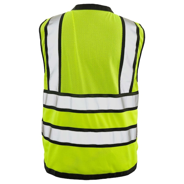 Game Workwear The Surveyor Vest, Yellow/Black, Size Large - I-44