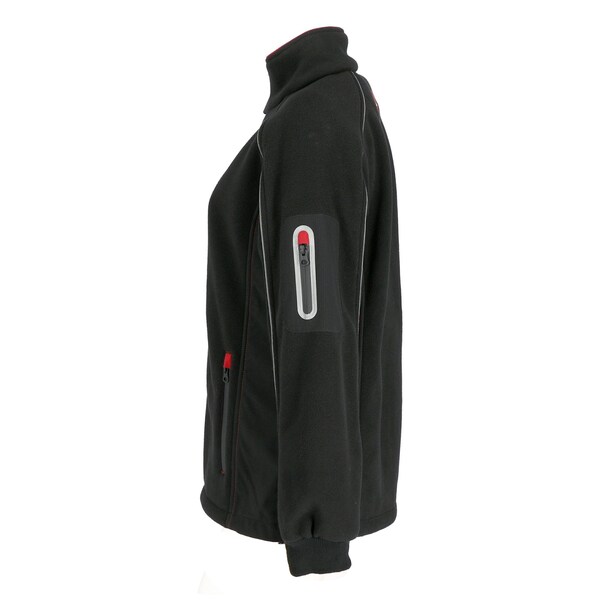Refrigiwear Women's Hybrid Fleece Black Med - 9720RBLKMED