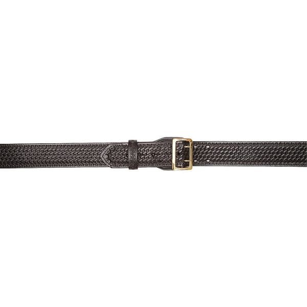 Gould & Goodrich Duty Belt, Leather, Black, 52", Buckle - F/LB59-52WBR