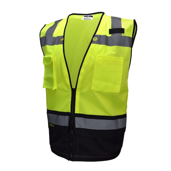 Radians Radians SV59B Type R Class 2 Heavy Duty Surveyor Safety Vest - SV59B-2ZGM-2X