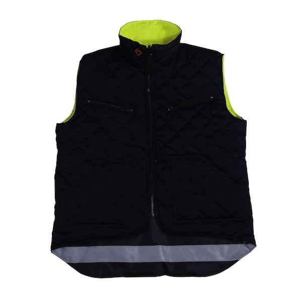 2W International Hi-Vis Parka, 100% Polyester Oxford with PU coating., Lime, M - 360C-3 M