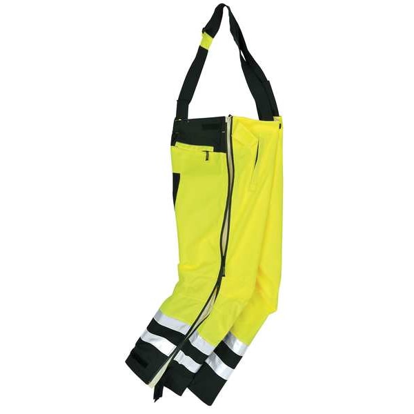 Occunomix Hi-Vis Breathable Rain Pants, Yellow, L - SP-BRP-YL