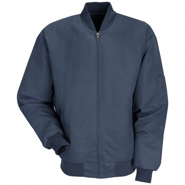 Red Kap Men's Blue Polyester/Cotton Jacket size XLT - JT38NV LN XL