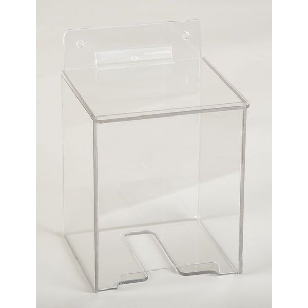 Condor Hairnet Dispenser, PETG, clear, 4-3/4 x 7 x 4-1/2" - 3UZG1