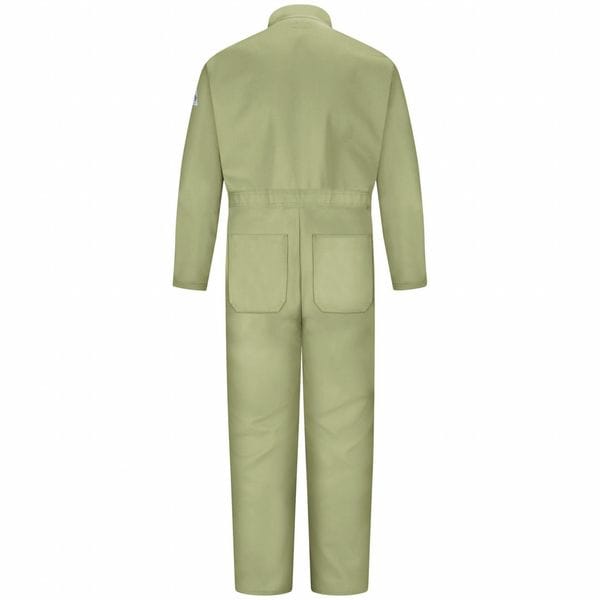 Bulwark Coverall, 11 cal/sq cm ATPV, M, 30 in Inseam, Excel FR(TM), Zipper - CEC2KH RG 40