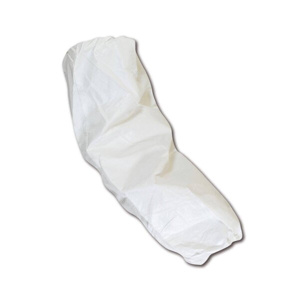 Magid Disposable Clothing, 40 gram/m2 Thick, Serged Seam, White, 1 PR - SL9P