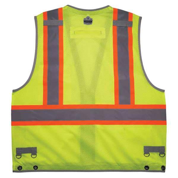 Ergodyne Safety Vest, ANSI Class 2, L/XL Size - 24175