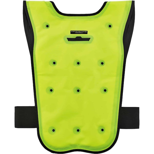 Ergodyne Dry Cooling Vest, 72 hr. Cooling, Nylon - 6687