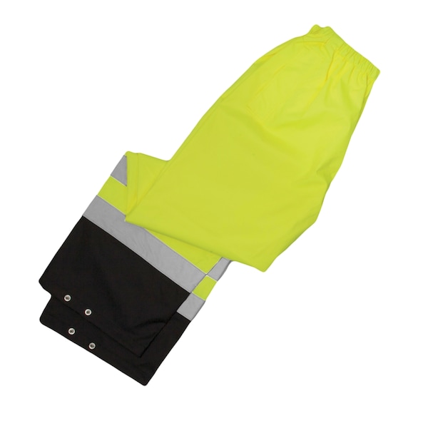 Kishigo 2X-3X, Lime, Class 3, Storm Cover Rainwear Pant - RWP102-2X-3X