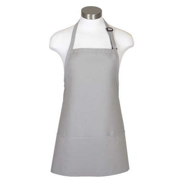 Fame (A Delta Plus Group Company) Apron, 3-Pocket Bib, F10, Silver - 82809