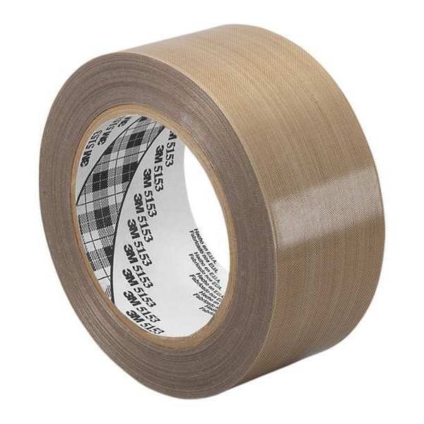 Cinta de tela 3M, Marrón Claro, 1/8 "x 36yd. - 3M 5153 0.125 X 36YD