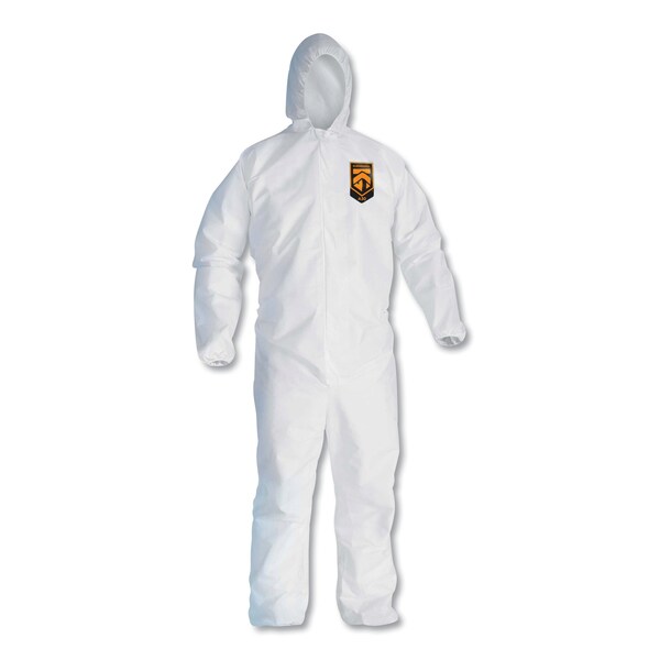 Kleenguard Apparel, 2X-Large, 25 PK, White, MICROFORCE* Barrier SMS Fabric - KCC 46115