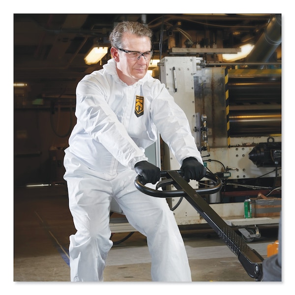Kleenguard Apparel, 2X-Large, 25 PK, White, MICROFORCE* Barrier SMS Fabric - KCC 46115