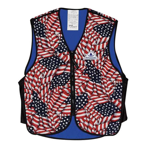 Techniche XL Cooling Vest, Hi-Vis Lime - 6529-LIMHIVIZXL