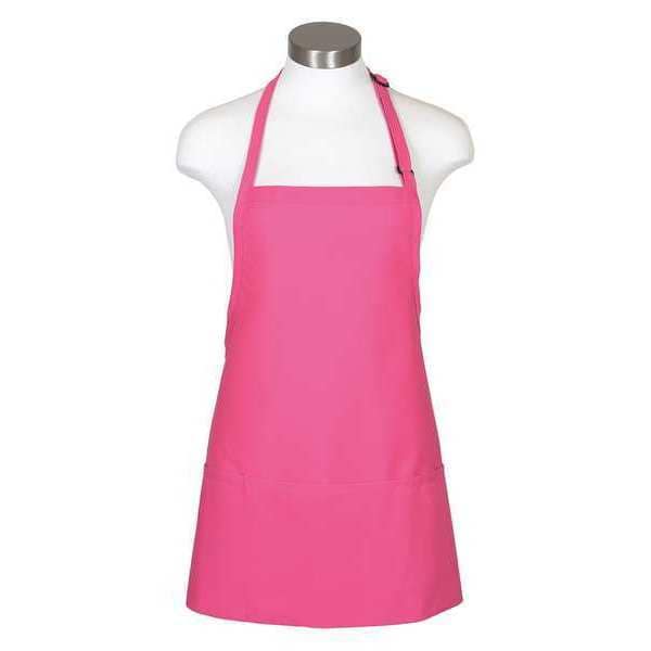 Fame (A Delta Plus Group Company) Apron, 3-Pocket Bib, F10, Raspberry - 82316