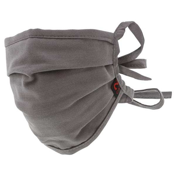 Mcr Safety Face Mask, 2, 6.6 cal/sq cm, Aramid, Westex(R), 5.5 oz, Gray, Universal - FRMASKDH1
