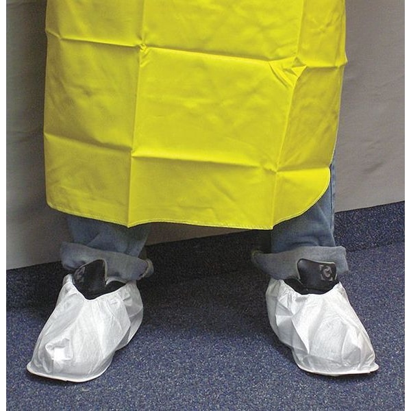 Bodyfilter 95+ Disposable Shoe Covers, Non-Woven Laminate, White, Slip Resistant Sole: Yes , Universal - 4100