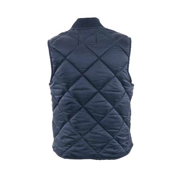 Game Workwear The Finest Diamond Quilt Vest, Navy, Size 2X - 1222-V