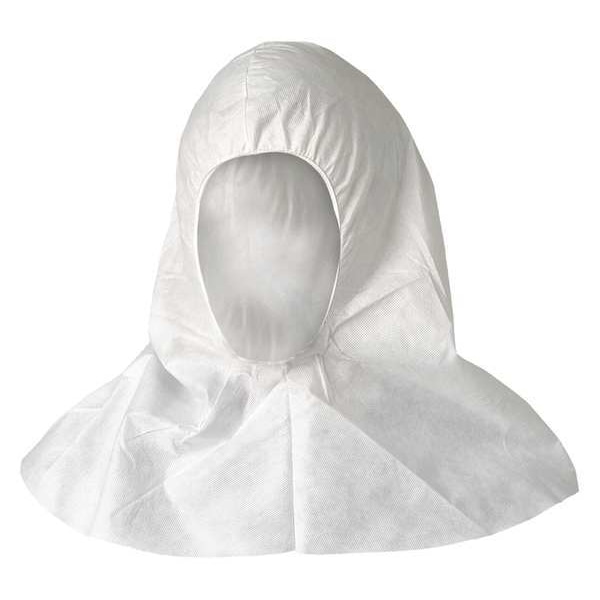 Kleenguard Breath Parti Hood SergSeam Elast FaceSeal Univ WHT 100/Cs - 36890